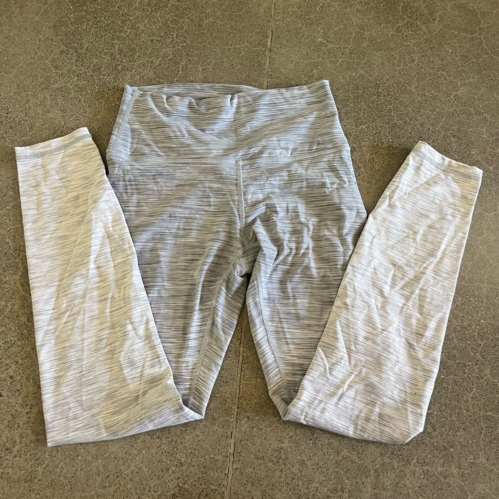 Lululemon Wunder Under Ombré Gray Leggings